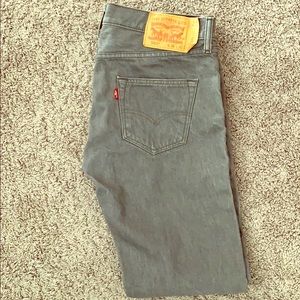 Men gray 501 Levi’s